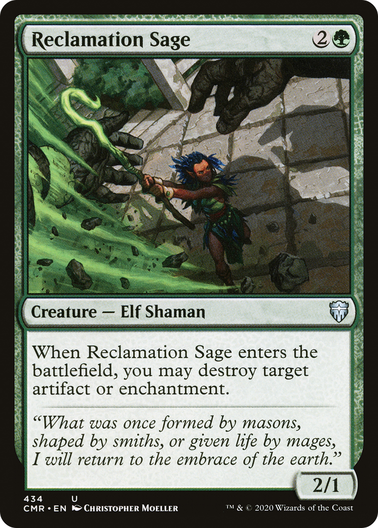 Reclamation Sage (434) [Commander Legends]-1