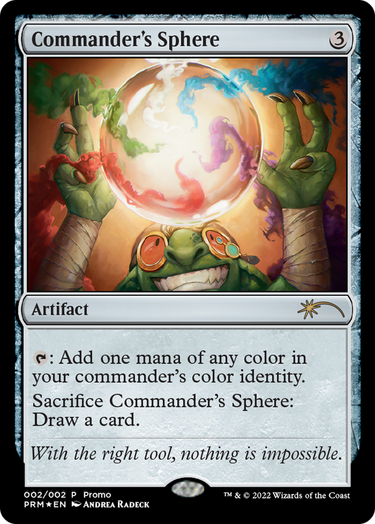 Commander's Sphere [Wizards Play Network 2024]-1