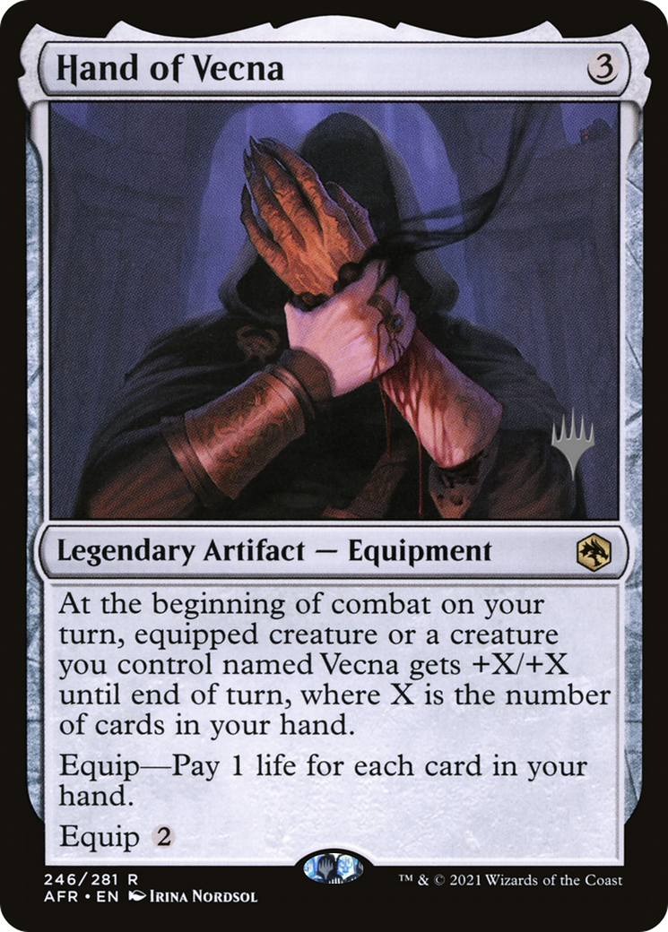 Hand of Vecna (Promo Pack) [Dungeons & Dragons: Adventures in the Forgotten Realms Promos]-1