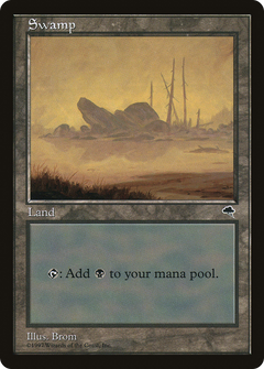 Swamp (Large Jutting Stone) [Tempest]-1