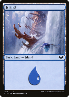 Island (368) [Strixhaven: School of Mages]-1