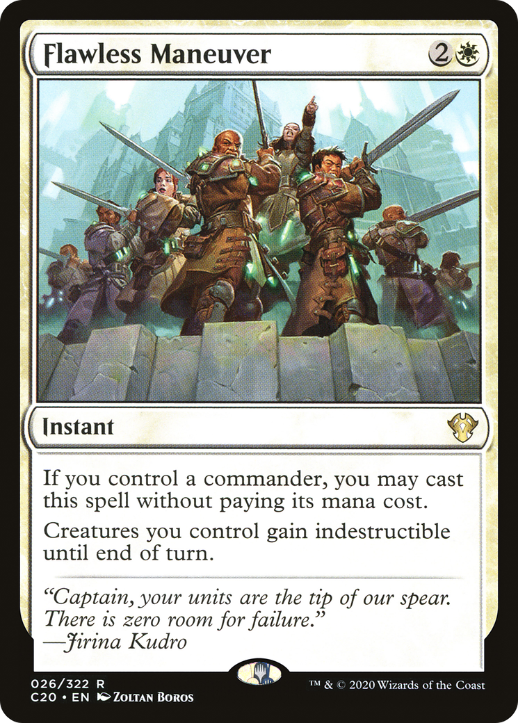 Flawless Maneuver [Commander 2020]-1