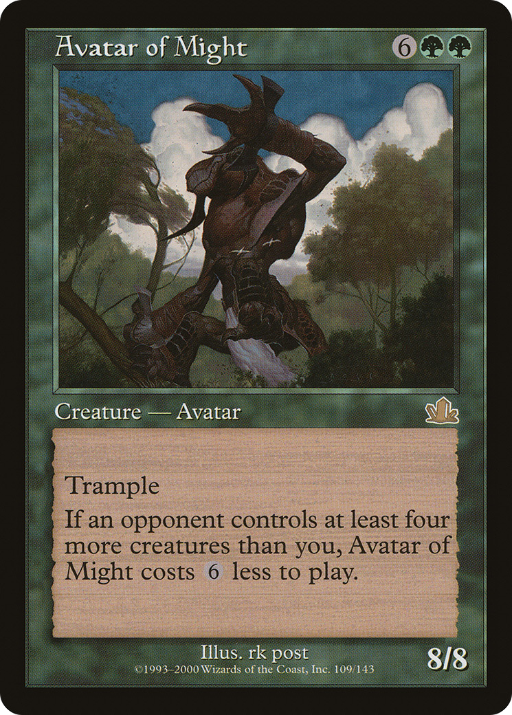 Avatar of Might [Prophecy]-1