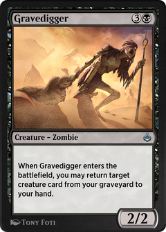 Gravedigger (AKR-107) - Amonkhet Remastered-1
