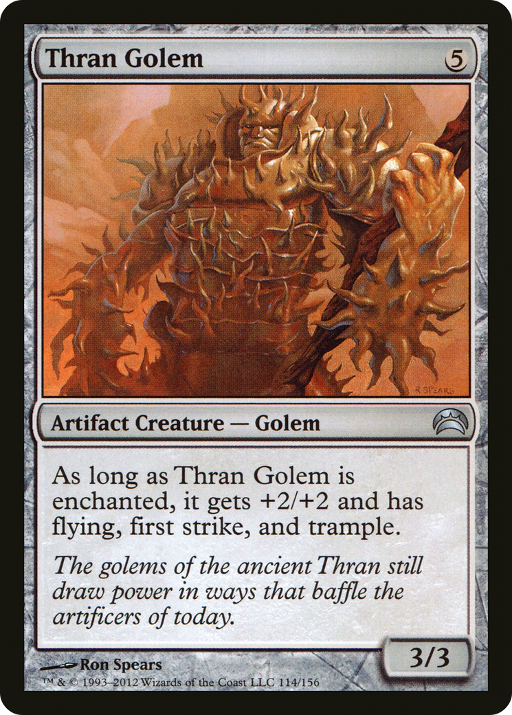 Thran Golem (PC2-114) - Planechase 2012-1