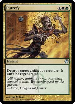 Putrefy (TD2-073) - Duel Decks: Mirrodin Pure vs. New Phyrexia-1