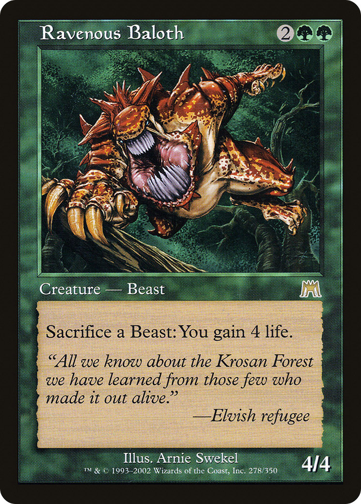 Ravenous Baloth [Onslaught]-1