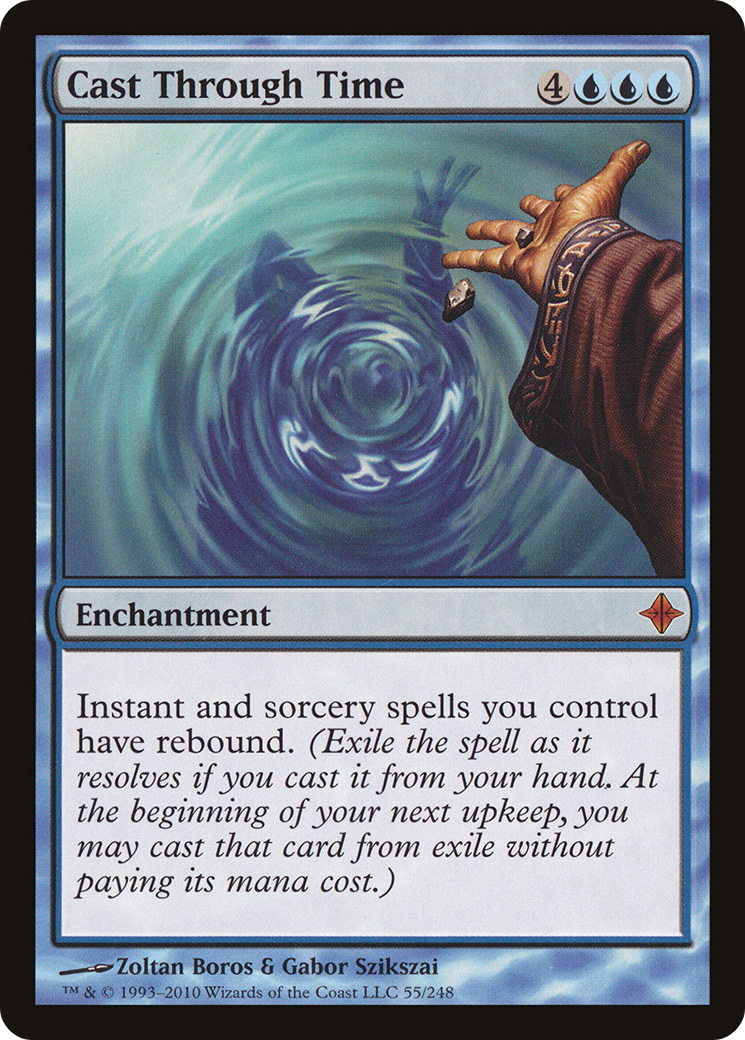 Cast Through Time [Rise of the Eldrazi]-1