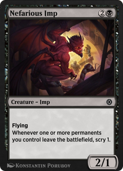 Nefarious Imp (HBG-164) - Alchemy Horizons: Baldur's Gate-1
