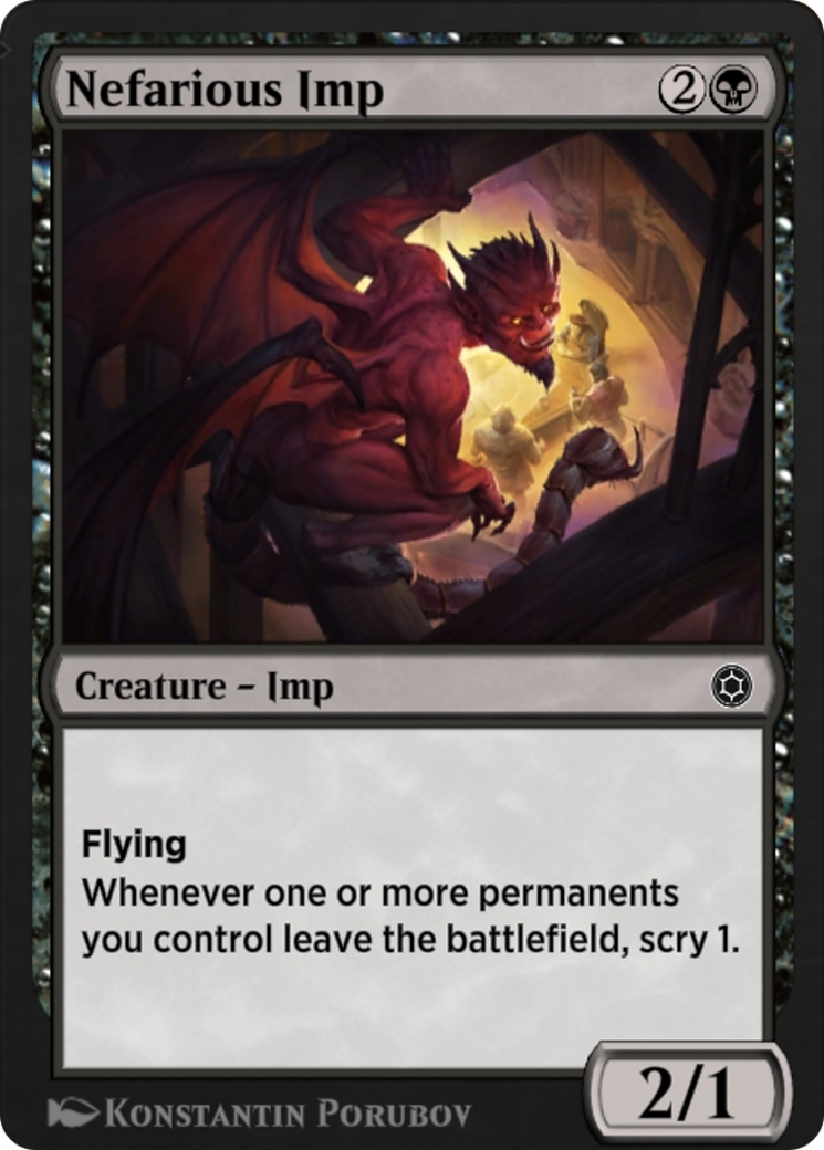 Nefarious Imp (HBG-164) - Alchemy Horizons: Baldur's Gate-1
