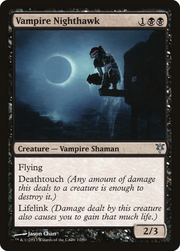 Vampire Nighthawk (DDK-012) - Duel Decks: Sorin vs. Tibalt-1