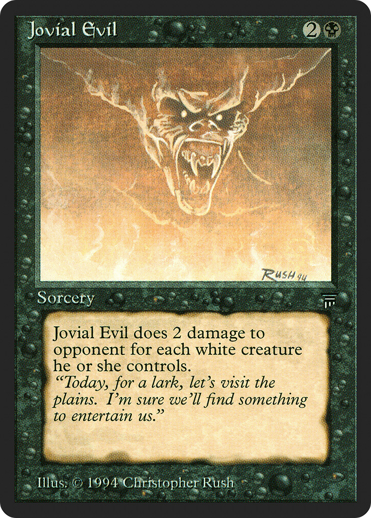 Jovial Evil [Legends]-1