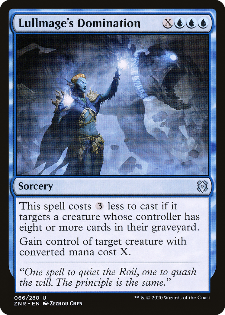 Lullmage's Domination [Zendikar Rising]-1