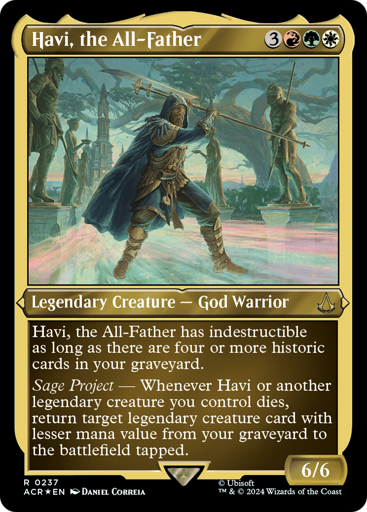 Havi, the All-Father (ACR-237) - Assassin's Creed Etched Foil-1