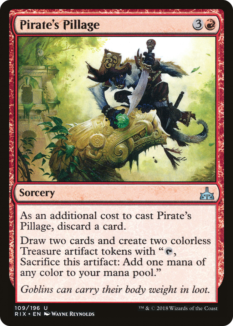 Pirate's Pillage [Rivals of Ixalan]-1
