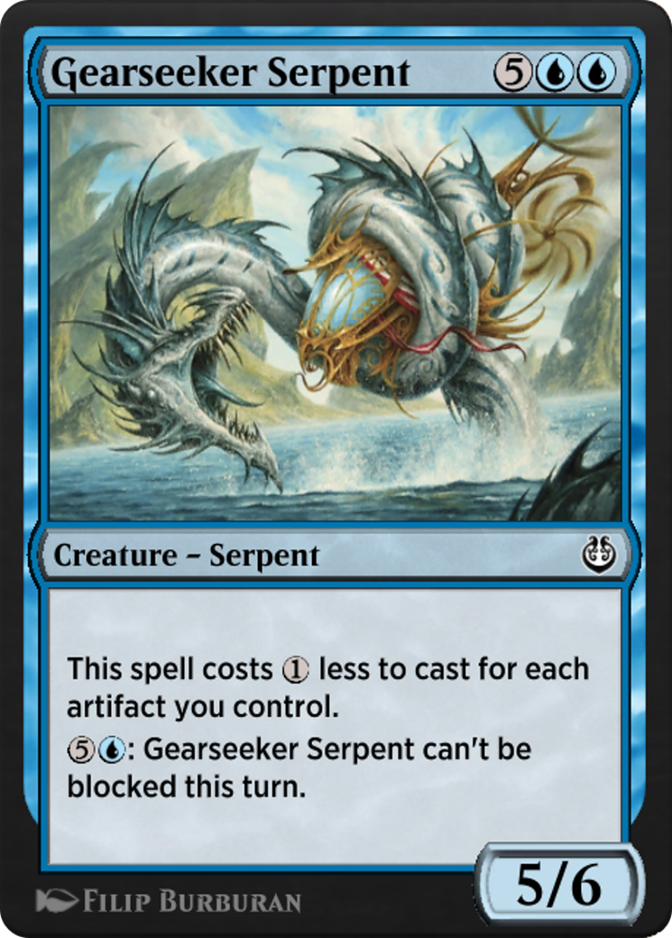Gearseeker Serpent (KLR-048) - Kaladesh Remastered-1
