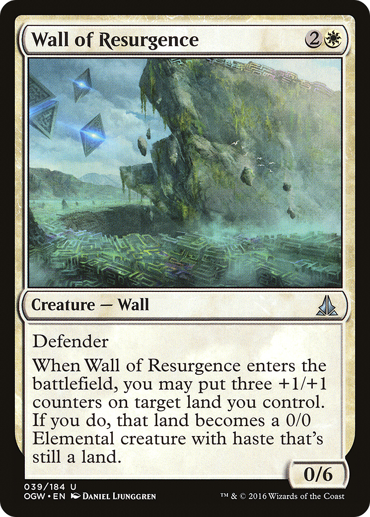 Wall of Resurgence (OGW-039) - Oath of the Gatewatch-1