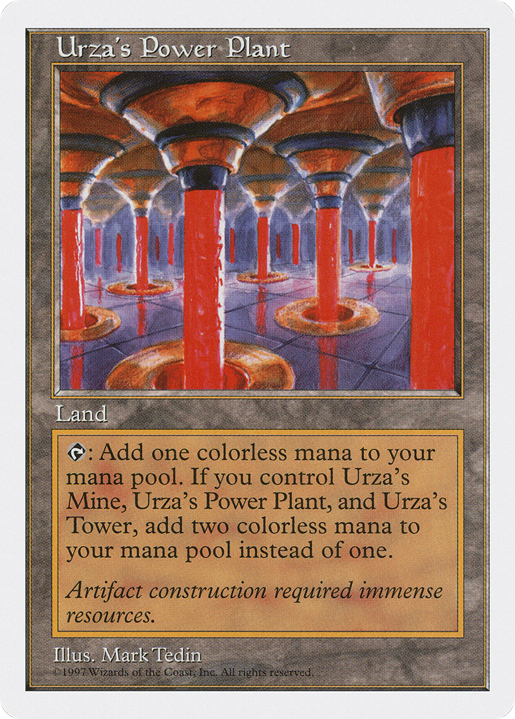 Urza's Power Plant (5ED-) - Fifth Edition-1