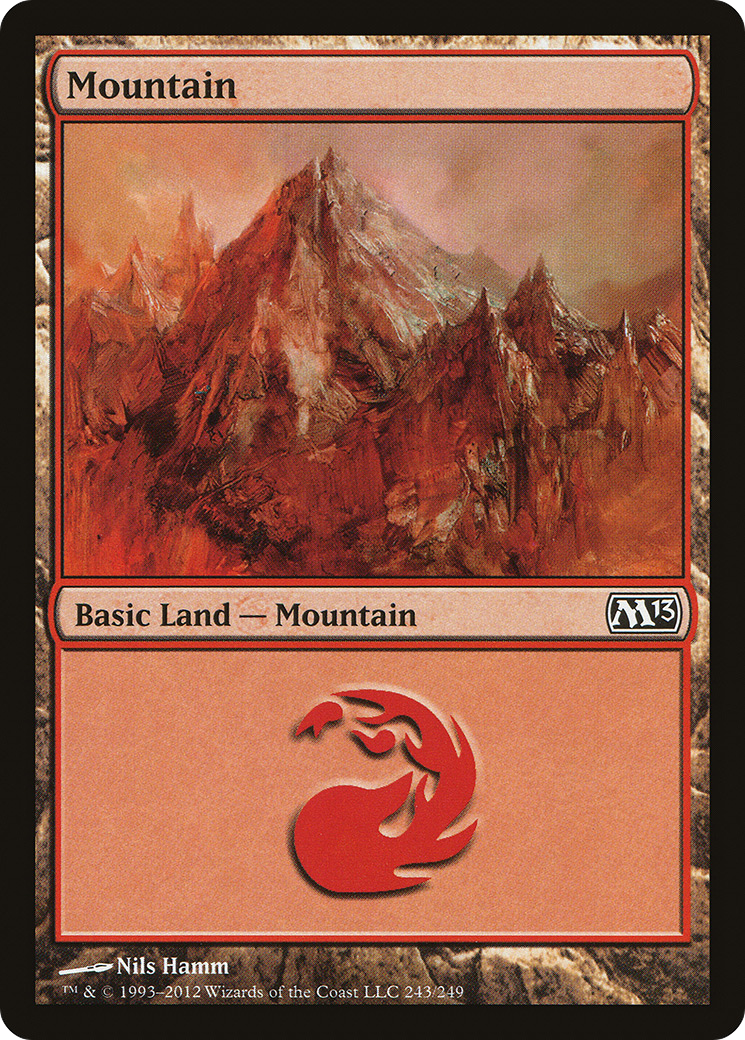 Mountain (243) [Magic 2013]-1