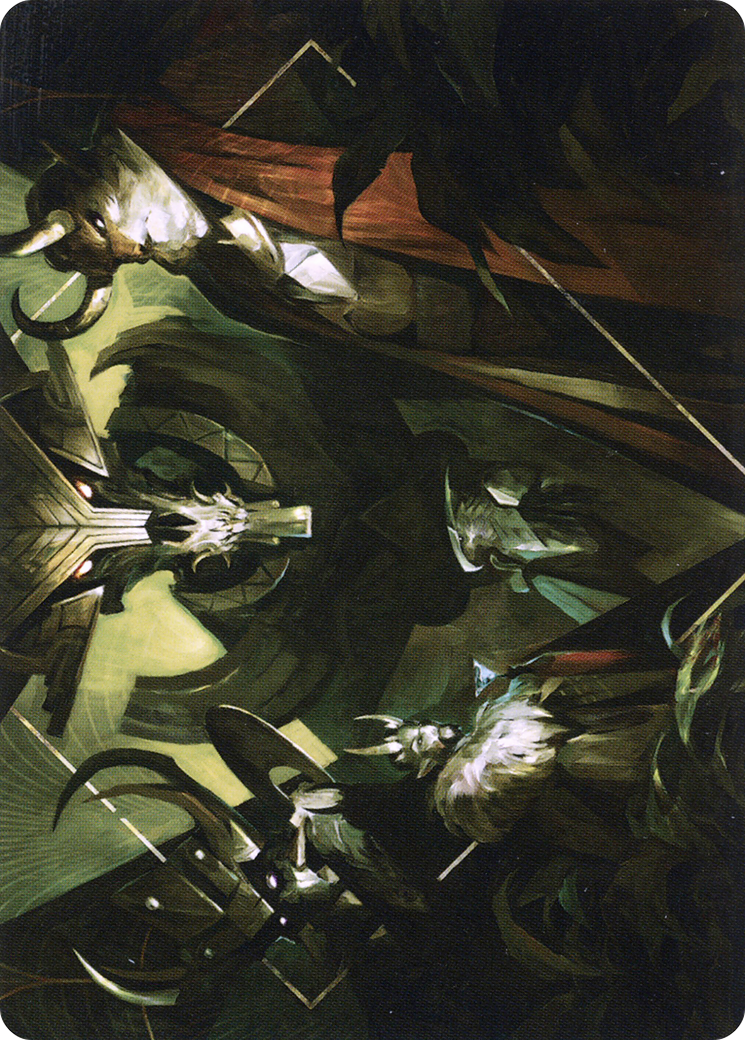 Meeting of the Five // Meeting of the Five (ASNC-030) - New Capenna Art Series (Borderless)-3