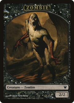 Zombie Token (7) (ISD-007) - Innistrad Tokens-1