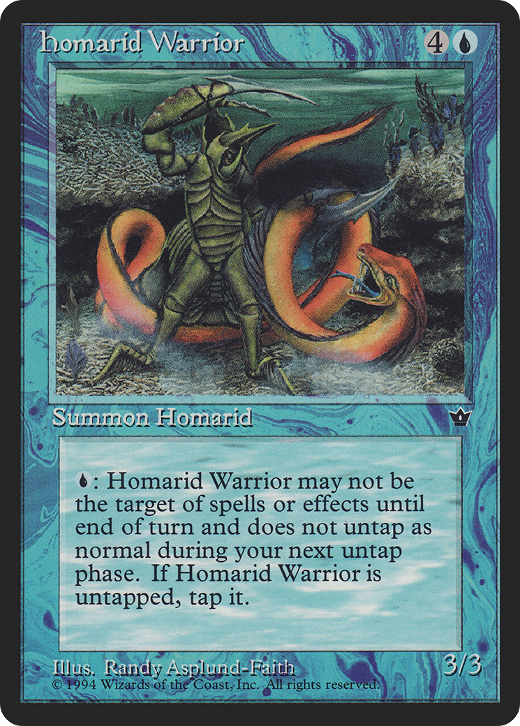 Homarid Warrior (Randy Asplund-Faith) [Fallen Empires]-1