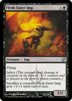 Flesh-Eater Imp (TD2-058) - Duel Decks: Mirrodin Pure vs. New Phyrexia-1