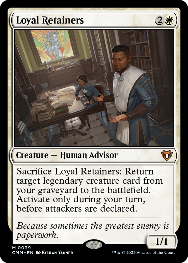 Loyal Retainers [Commander Masters]-1