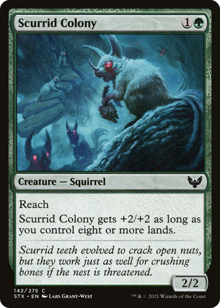 Scurrid Colony [Strixhaven: School of Mages]-1