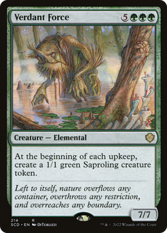 Verdant Force (SCD-214) - Starter Commander Decks-1