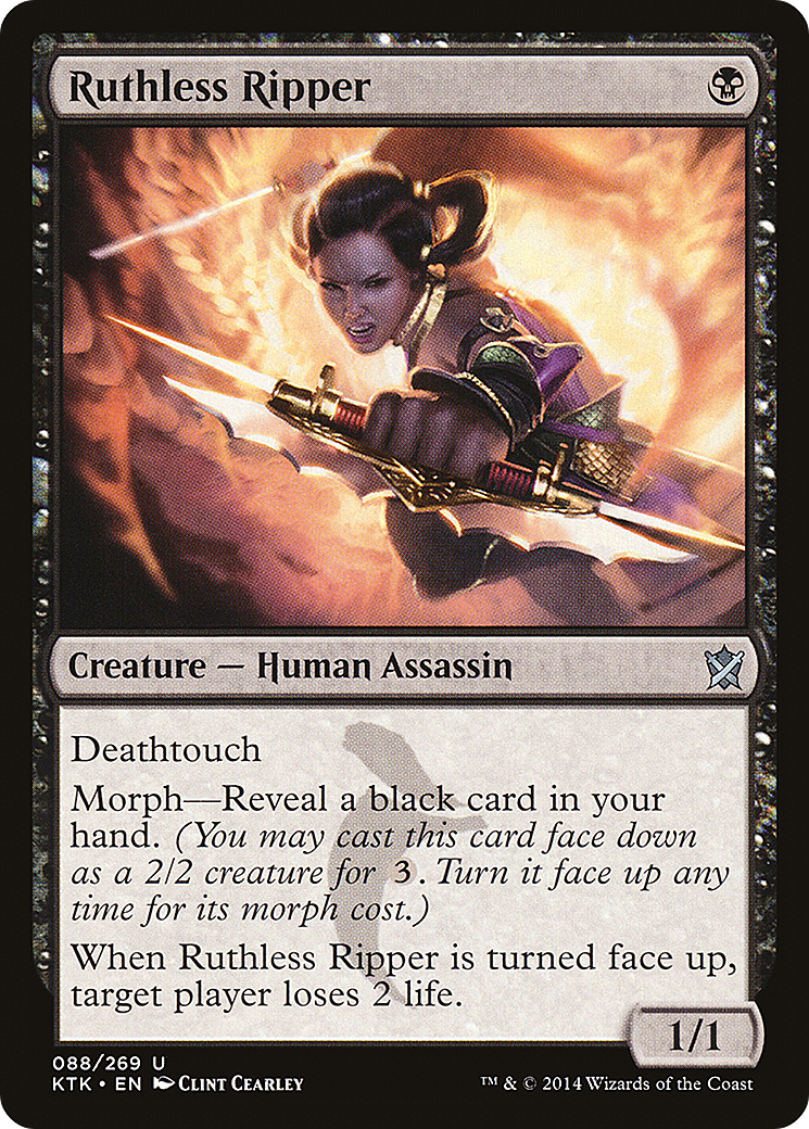 Ruthless Ripper [Khans of Tarkir]-1