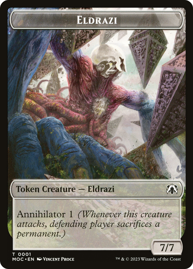 Eldrazi (TMOC-001) - March of the Machine Commander Tokens-1