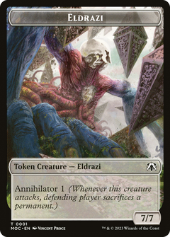 Eldrazi (TMOC-001) - March of the Machine Commander Tokens-1