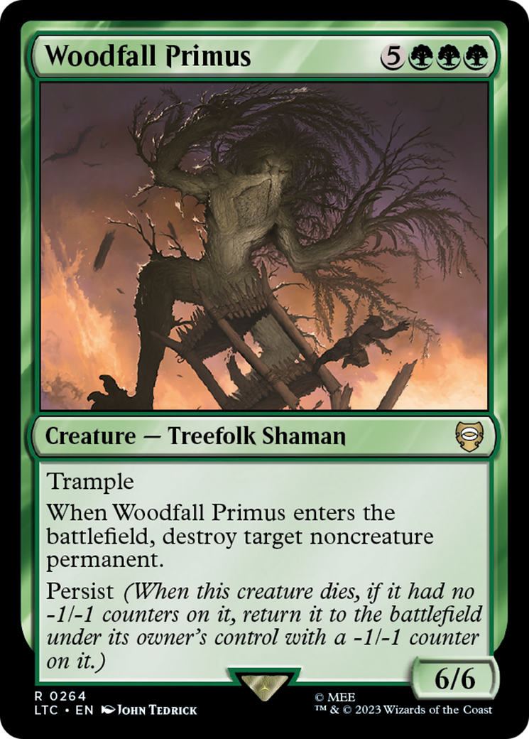 Woodfall Primus (LTC-264) - Tales of Middle-earth Commander-1