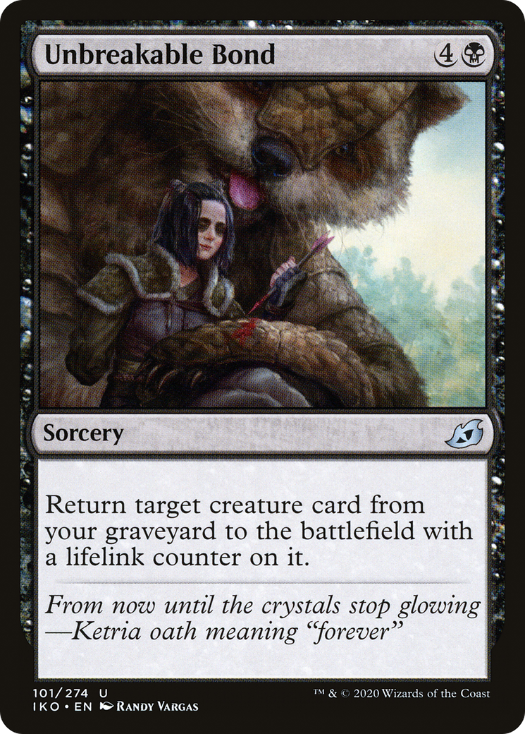 Unbreakable Bond (IKO-101) - Ikoria: Lair of Behemoths Foil-1