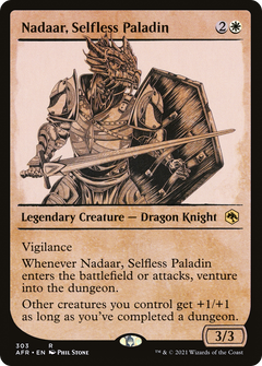 Nadaar, Selfless Paladin (Showcase) [Dungeons & Dragons: Adventures in the Forgotten Realms]-1