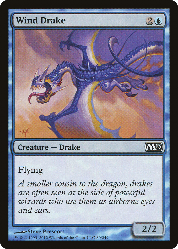 Wind Drake (M13-080) - Magic 2013-1