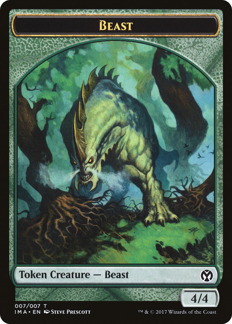Beast Token [Iconic Masters Tokens]-1