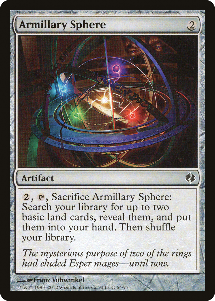 Armillary Sphere [Duel Decks: Venser vs. Koth]-1