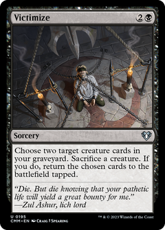 Victimize (CMM-195) - Commander Masters Foil-1