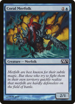 Coral Merfolk [Magic 2012]-1