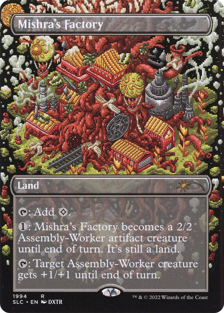 Mishra's Factory (Borderless) [Secret Lair Countdown Kit]-1
