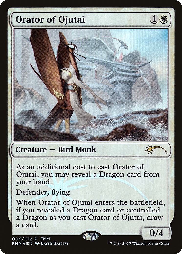 Orator of Ojutai [Friday Night Magic 2015]-1