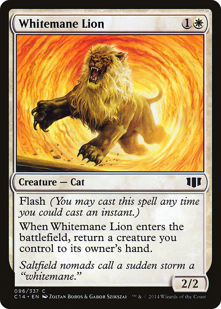 Whitemane Lion (C14-096) - Commander 2014-1