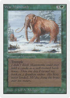 War Mammoth (2ED-) - Unlimited Edition-1
