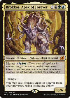 Brokkos, Apex of Forever [Ikoria: Lair of Behemoths]-1