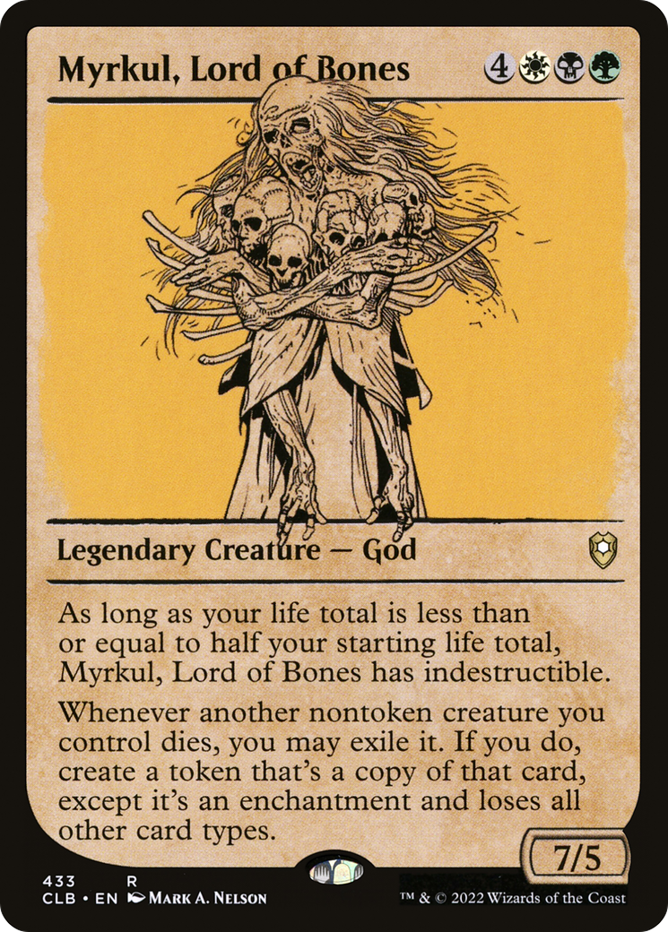 Myrkul, Lord of Bones (Showcase) [Commander Legends: Battle for Baldur's Gate]-1