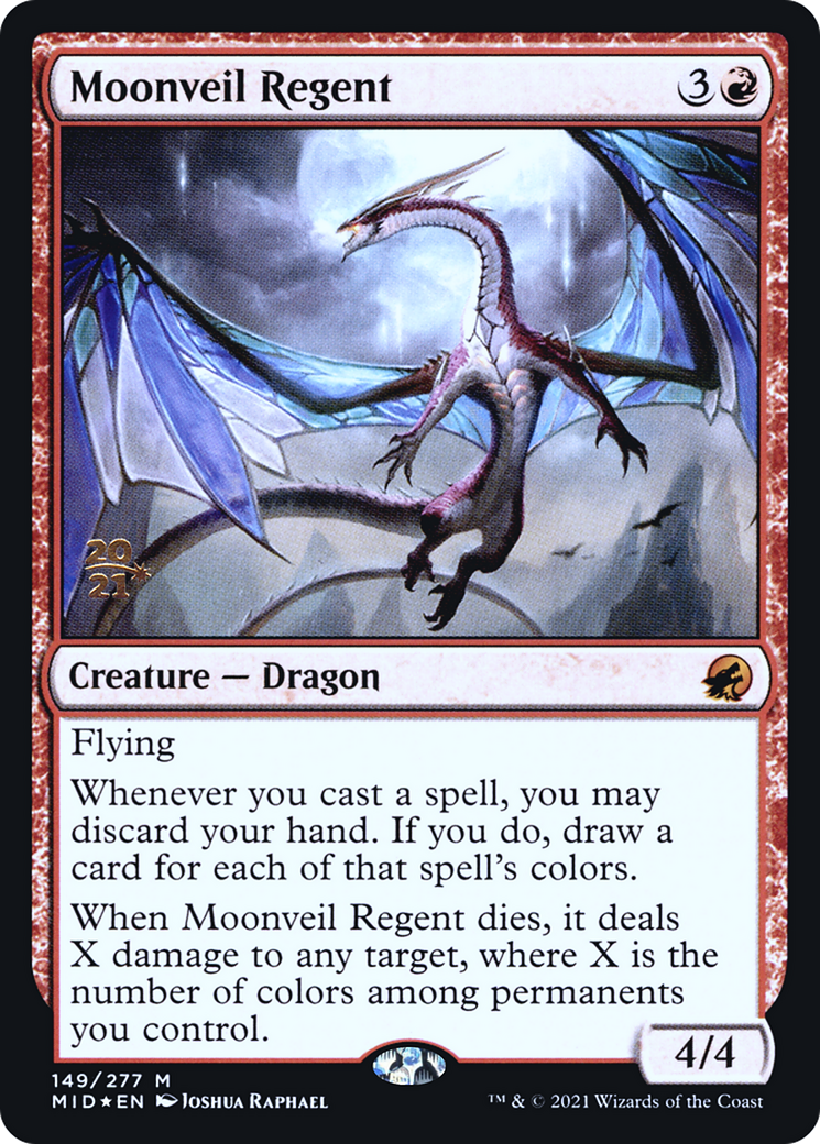 Moonveil Regent [Innistrad: Midnight Hunt Prerelease Promos]-1