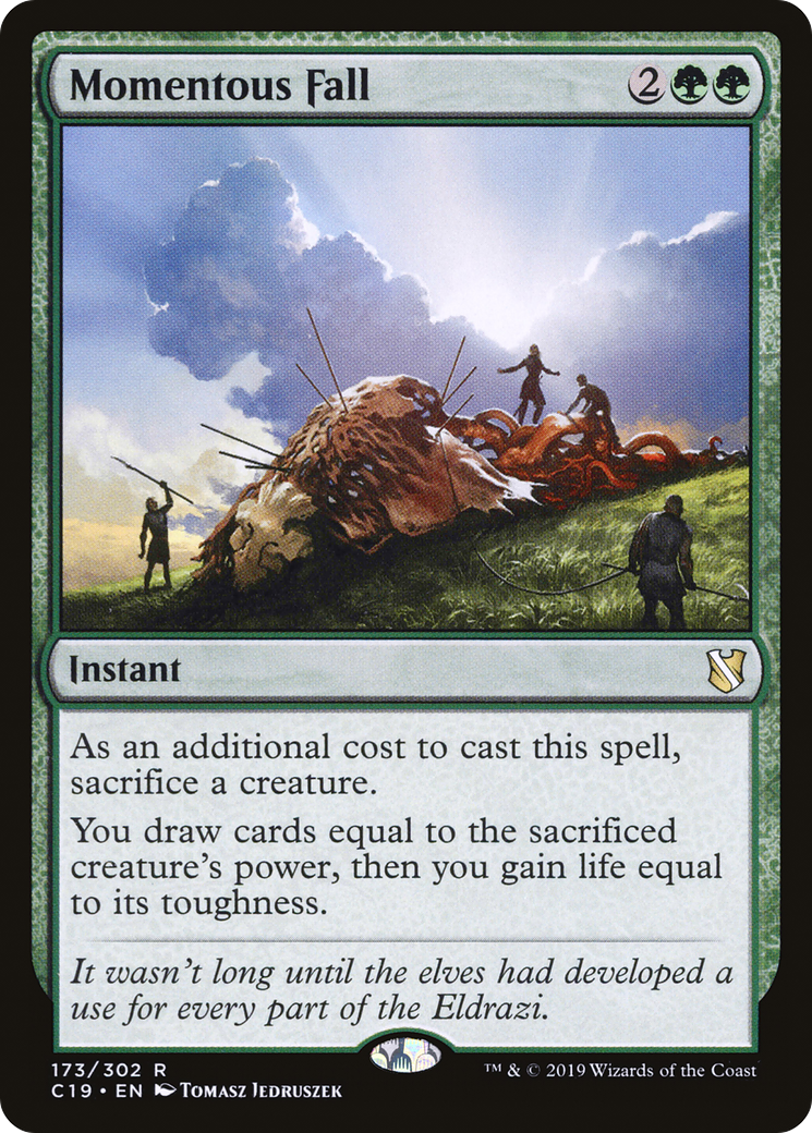 Momentous Fall [Commander 2019]-1