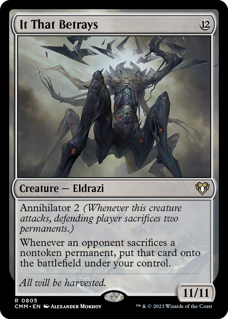 It That Betrays [Commander Masters]-1
